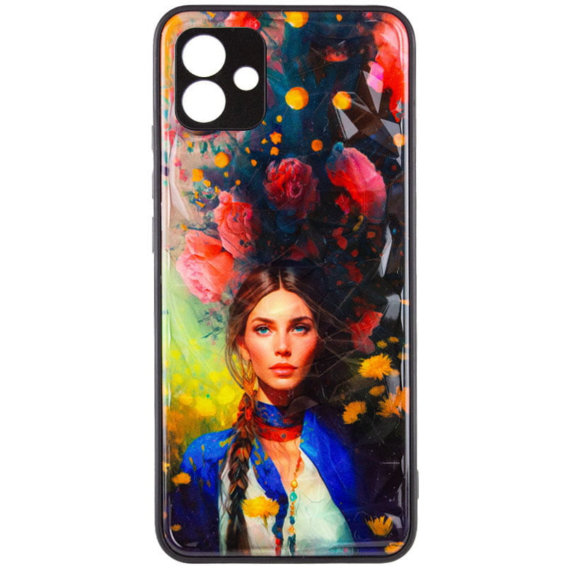 TPU+PC чехол Prisma Ladies для Samsung Galaxy A05 (Peonies)