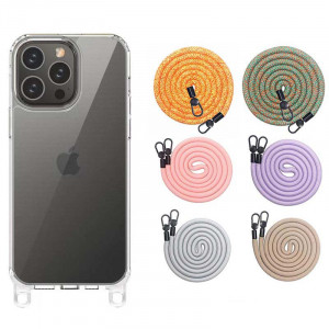 Чохол TPU Transparent with Straps на Apple iPhone 14 Pro Max (6.7")