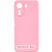 Чохол TPU GETMAN Liquid Silk Full Camera на Xiaomi Redmi 13C / Poco C65 (Рожевий / Pink)