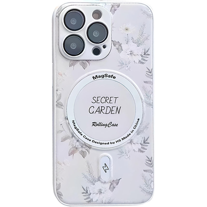 TPU+PC чехол Secret with Magnetic Safe для Apple iPhone 13 Pro Max (6.7") (White)