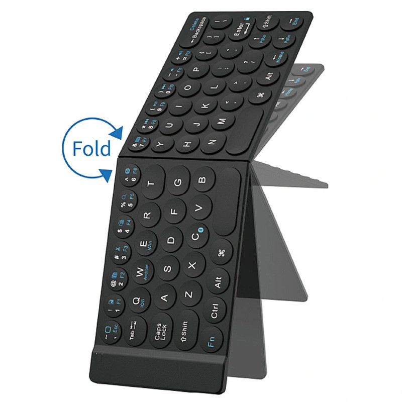 Фото Клавиатура WIWU Fold Mini Keyboard FMK-01 (Black) на vchehle.ua