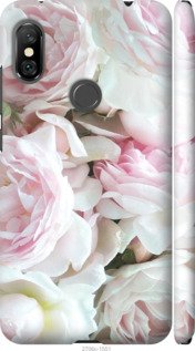 Чехол Пионы v2 для Xiaomi Redmi Note 6 Pro