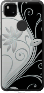 

Чохол Квіти на чорно-білому фоні на Google Pixel 4A 1576039