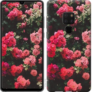 

Чехол Куст с розами для Huawei Mate 20 669852