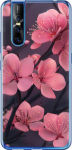 Чехол Пурпурная сакура для Vivo V15 pro