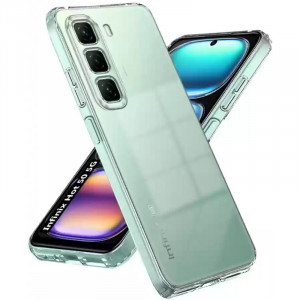 TPU чехол Epic Transparent 1,5mm Full Camera для Infinix Hot 50 Pro