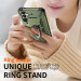 Купити Ударостійкий чохол Pathfinder Ring на Samsung Galaxy S23 FE (Зелений / Army Green) на vchehle.ua