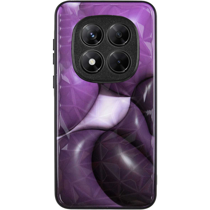 Фото TPU+PC чохол Prisma BubbleGum на Xiaomi Redmi Note 14 Pro 4G (3D Purple) на vchehle.ua