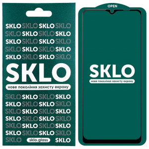 Захисне скло SKLO 5D (full glue) для Samsung Galaxy A03s