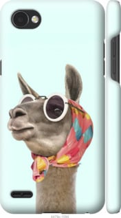 

Чехол Модная лама для LG Q6a 753154