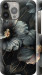 Чехол Черные цветы для iPhone 13 Pro Max