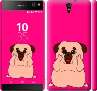 

Чехол Весёлый мопс для Sony Xperia C5 Ultra Dual E5533 928442
