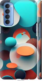 

Чохол Горошок абстракція на Oppo Reno 4 Pro 1543789