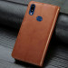 Купить Кожаный чехол-книжка GETMAN Gallant (PU) для Samsung Galaxy A10s (Коричневый) на vchehle.ua