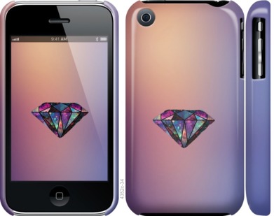 

Чехол Диамант для iPhone 3Gs 754869