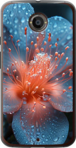 Чехол Роса на цветке для Motorola Moto X2