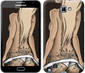 

Чехол Девушка с татуировкой для Samsung Galaxy Note i9220 644142