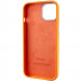 Купити Чохол Silicone Case Metal Buttons (AA) на Apple iPhone 12 Pro / 12 (6.1") (Помаранчевий / Marigold) на vchehle.ua