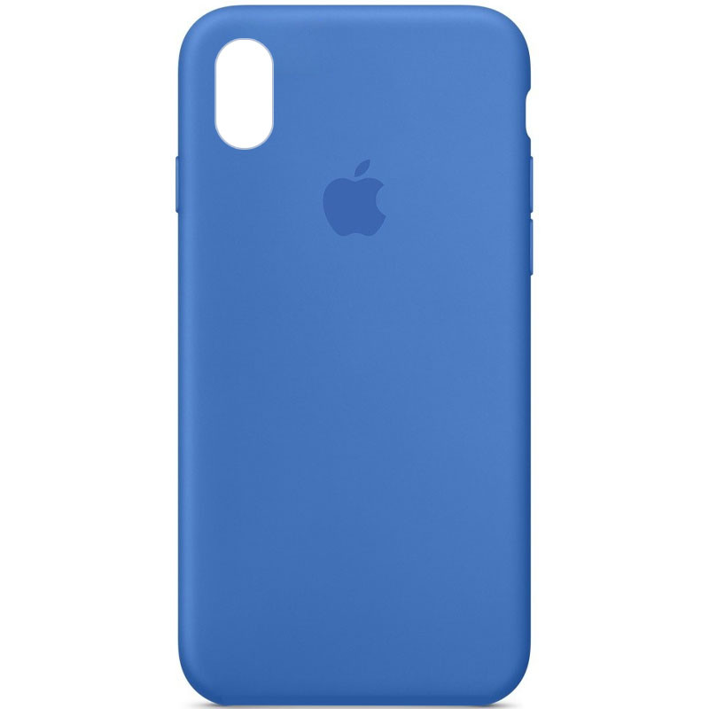 Чохол Silicone Case Full Protective (AA) на Apple iPhone XR (6.1") (Синій / Capri Blue)