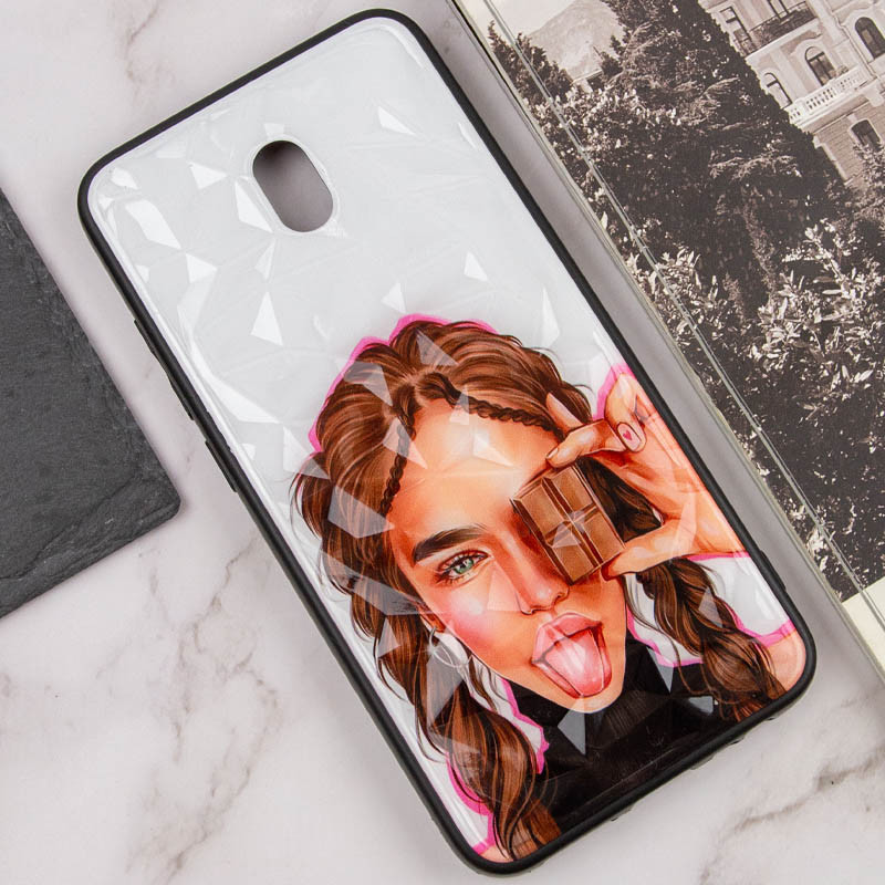 TPU+PC чохол Prisma Ladies на Xiaomi Redmi 8a (Chocolate) в магазині vchehle.ua