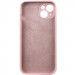 Чохол Silicone Case Full Camera Protective (AA) NO LOGO на Apple iPhone 15 (6.1") (Рожевий / Chalk Pink) в магазині vchehle.ua