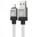 Дата кабель Baseus CoolPlay Series USB to Lightning 2.4A (1m) (CAKW00040) (White) в магазині vchehle.ua