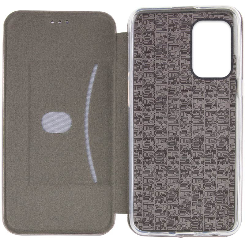 Фото Кожаный чехол-книжка Classy для Motorola Moto G05 / E15 (Серый) в магазине vchehle.ua