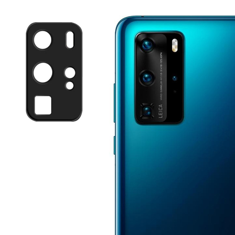 

Гнучке ультратонке скло Epic на камеру на Huawei P40 Pro (Чорний) 904771