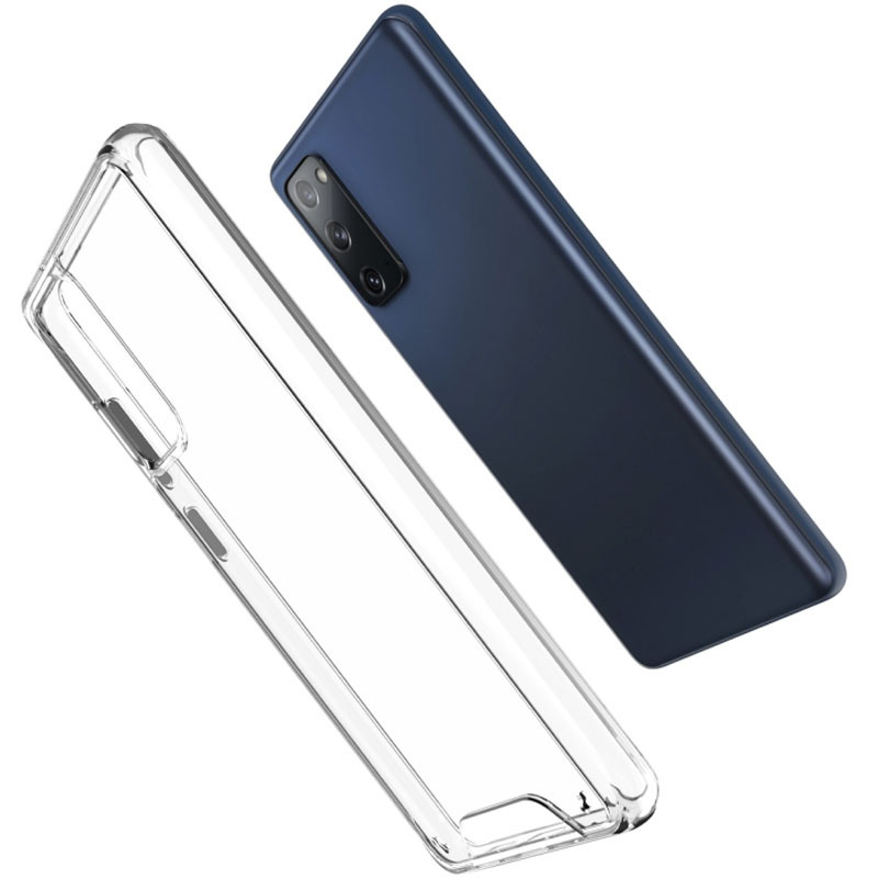 Фото Чехол TPU Space Case transparent для Samsung Galaxy S20 FE (Прозрачный) на vchehle.ua