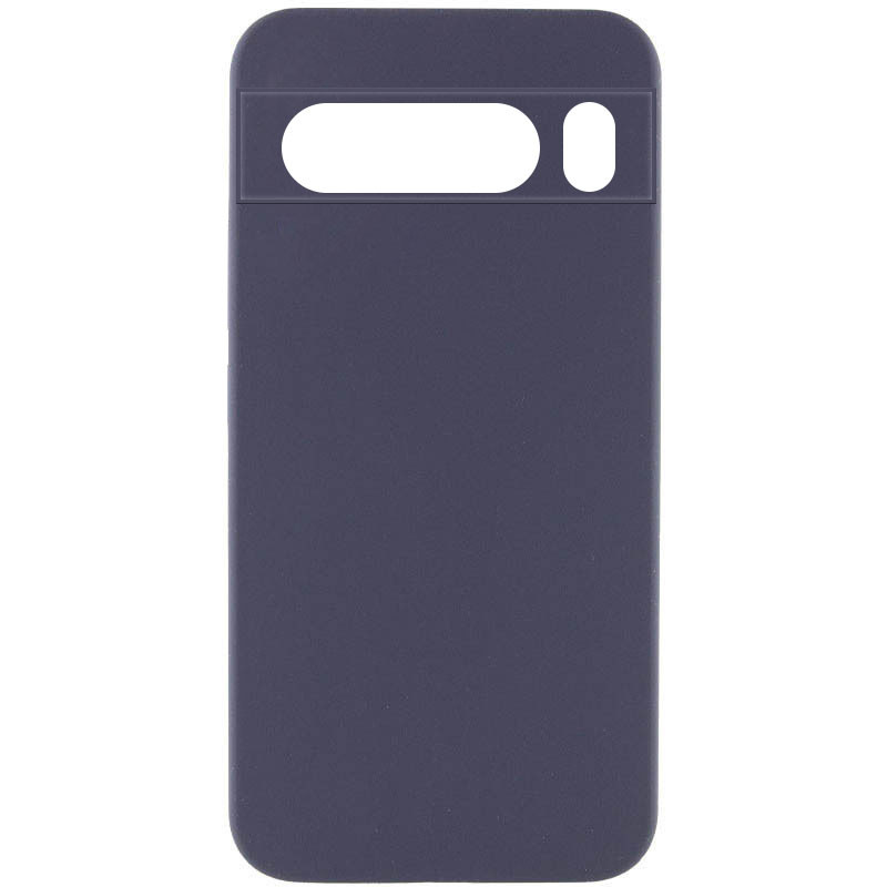 Чохол Silicone Cover Lakshmi Full Camera (AAA) на Google Pixel 9 Pro XL (Сірий / Dark Gray)