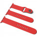 Силіконовий ремінець для Apple Watch Sport Band 38/40/41/42mm(ser.10) (S/M & M/L) 3pcs (Червоний / Red)