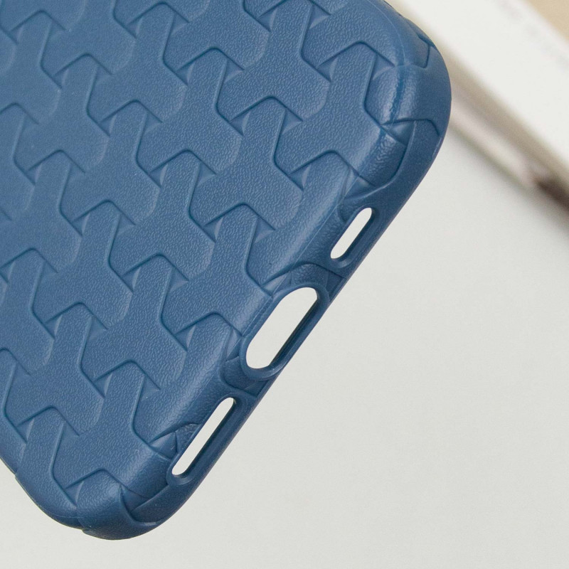 Заказать Чехол TPU Weaving для Apple iPhone 16 (6.1") (Blue) на vchehle.ua