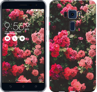 

Чехол Куст с розами для Asus Zenfone 3 ZE552KL 639471