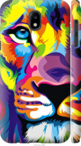 Чехол Разноцветный лев для Samsung Galaxy J5 J530 (2017)