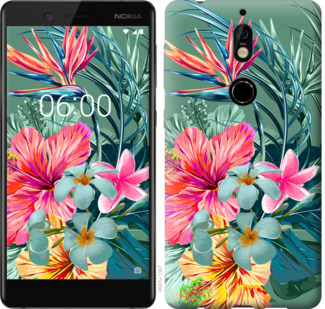

Чохол Тропічні квіти v1 на Nokia 7 845363