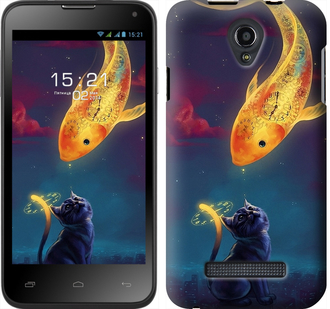 

Чехол Кошкин сон для Fly IQ4415 157526