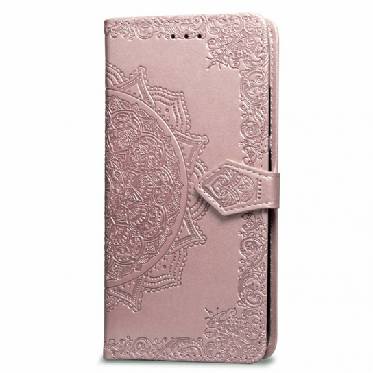 

Кожаный чехол (книжка) Art Case с визитницей для Xiaomi Redmi Note 5 Pro (Розовый) 682634