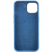 Чохол Silicone Case Metal Buttons (AA) на Apple iPhone 14 (6.1") (Синій / Blue Jay) в магазині vchehle.ua