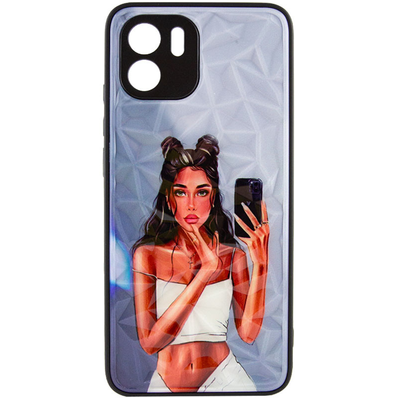 Фото TPU+PC чохол Prisma Ladies на Xiaomi Redmi A1 / A2 (Black in White) на vchehle.ua