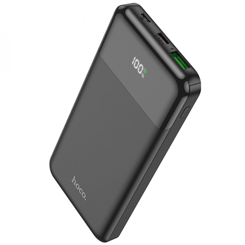 Портативний ЗП Power Bank Hoco J102 Cool figure PD20W+QC3.0 10000 mAh (Black)