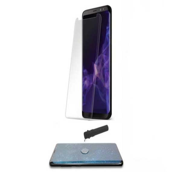 Защитное 3D стекло BestSuit (UV full glue) без УФ лампы для Samsung G950 Galaxy S8 / S9 (Прозрачный)