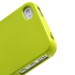 TPU чохол Mercury Jelly Color series на Apple iPhone 4/4S (Лайм) в магазині vchehle.ua