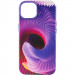 Кожаный чехол Colour Splash для Apple iPhone 11 Pro (5.8") (Purple / Pink)