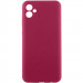 Чехол Silicone Cover Lakshmi Full Camera (AA) для Samsung Galaxy A07 (Бордовый / Marsala)