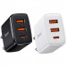 СЗУ Baseus Compact Quick Charger 30W QC+PD (2USB-A/1C) (CCXJ-E)