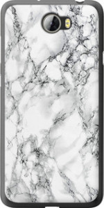 Чехол Мрамор белый для Huawei Y5 II