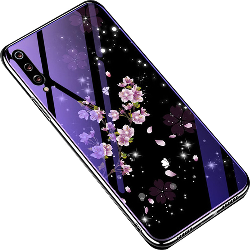 

TPU+Glass чехол Fantasy с глянцевыми торцами для Xiaomi Mi CC9e (Цветение) 718113