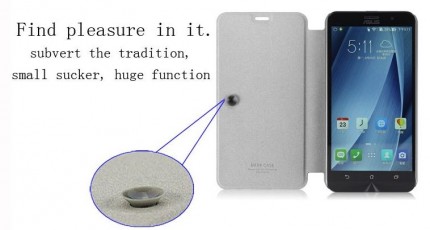 Заказать Кожаный чехол (книжка) IMAK Fun Series для Asus Zenfone 2 (ZE551ML/ZE550ML) на vchehle.ua