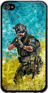 Чохол Воїн ЗСУ на iPhone 4