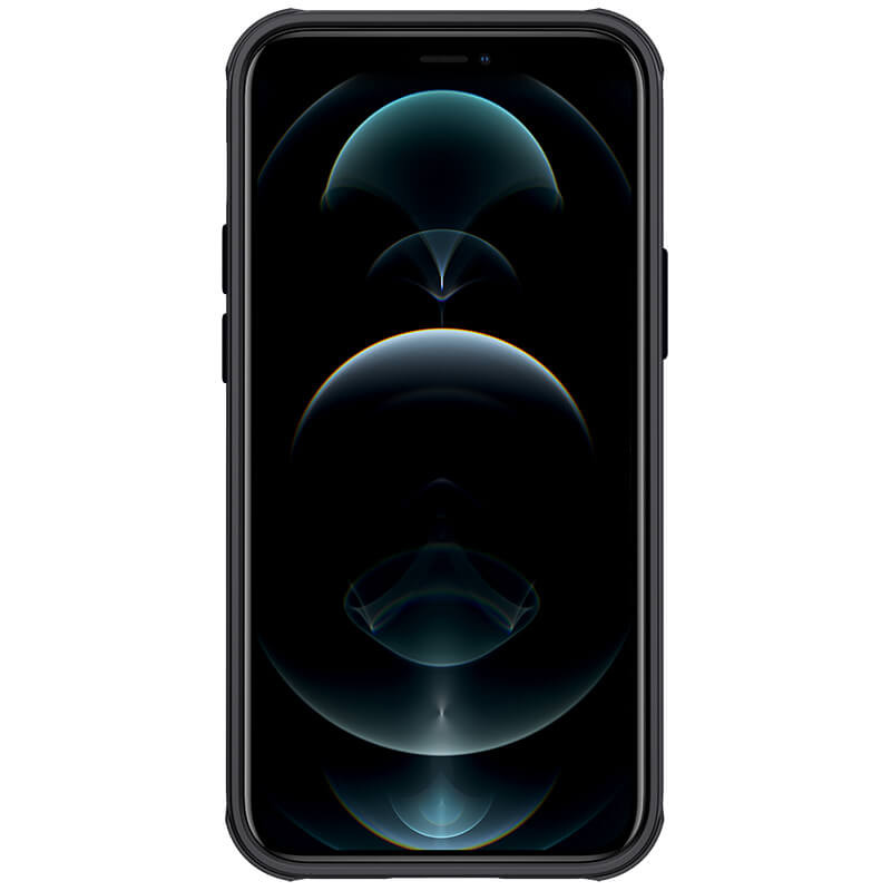 Фото Карбонова накладка Nillkin CamShield Pro на Apple iPhone 13 / 14 (6.1") (Black) на vchehle.ua